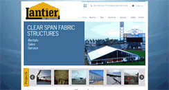 Desktop Screenshot of lantierstructures.com