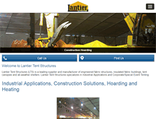 Tablet Screenshot of lantierstructures.com